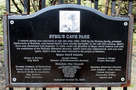 Sybils Cave Park Historical Marker