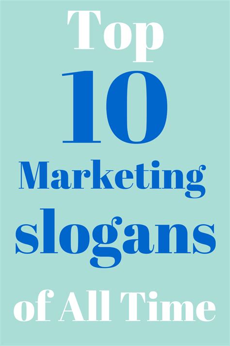 Chicago Marketing Company Blog Top 10 Marketing Slogans