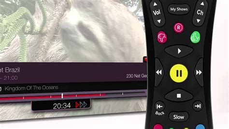 How To Control Live Tv On Virgin Media Tivo Service Youtube