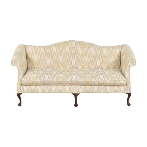 Thomasville Camelback Patterned Sofa 82 Off Kaiyo