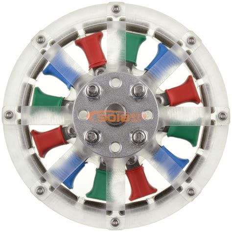 Disc Type 12n16p Brushless Dc Motor Permanent Magnet External Rotor