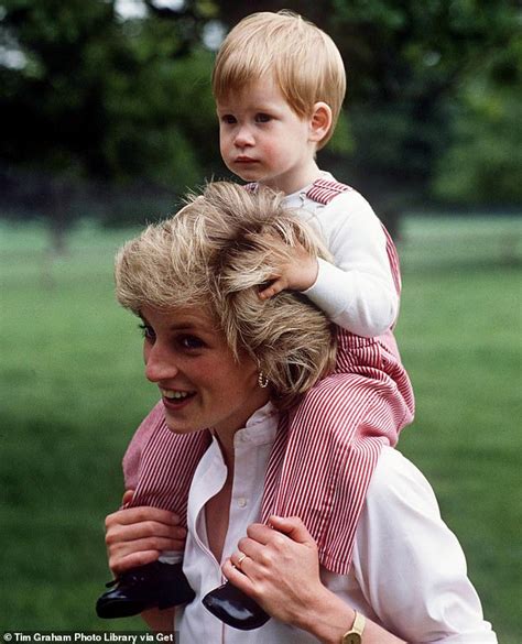 Prince Harry Uses Photo Of Princess Diana On New Archewell Website