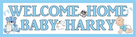 Welcome Home Baby 2 Welcome Home Baby Birthday Party Banners