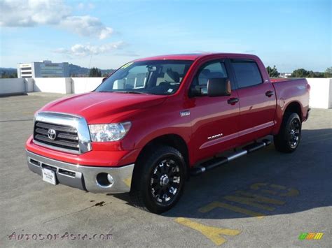 2007 Toyota Tundra Sr5 Trd Crewmax 4x4 In Radiant Red Photo 3 030939