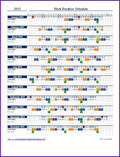 5 Vacation Schedule Template Excel Excel Templates Excel Templates