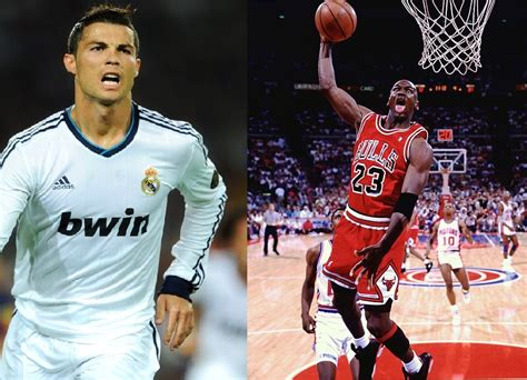 Cristiano Ronaldo Es Como Michael Jordan Futbol Sapiens