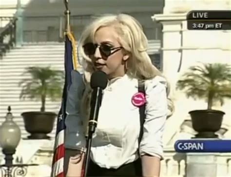 Lady Gaga Delivers A Speech At The National Equality March Lgbt Image 21526636 Fanpop