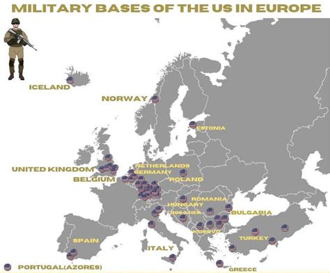 Army Bases In Europe Map Map Of World