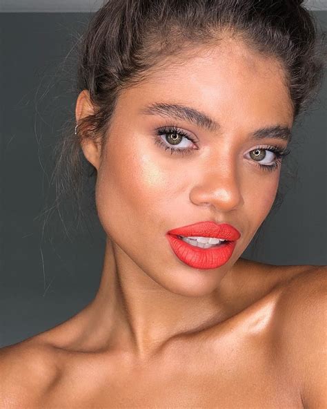 pin by olivia danae on beauty bold lip color bold lip makeup makeup looks