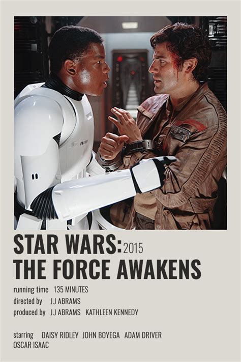 Alternative Minimalist Polaroid Poster Star Wars The Force Awakens 𝒇𝒐𝒓 𝒑𝒆𝒓𝒔𝒐𝒏𝒂𝒍𝒊𝒛𝒆𝒅