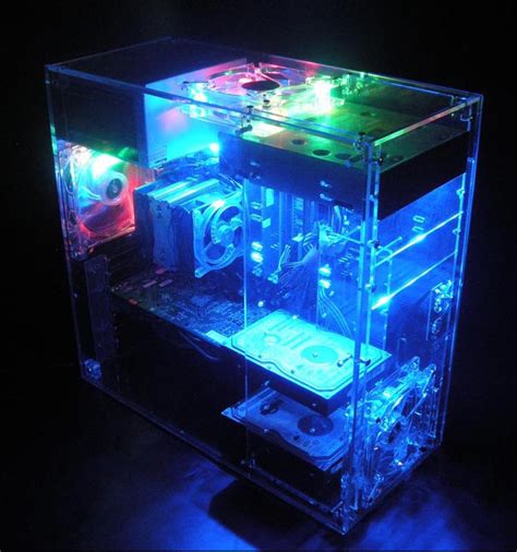 Diy Personalized Transparent Acrylic Atx Standard Glass Computer Case