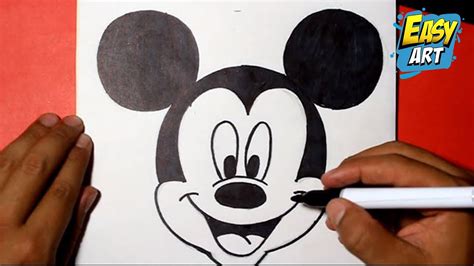 How To Draw Mickey Mouse Disney Como Dibujar A Mickey Mouse 🐭dibujos