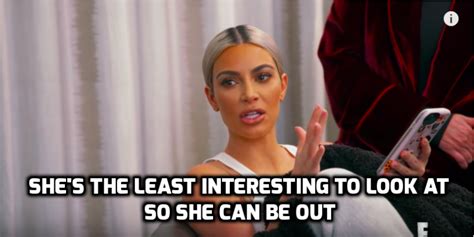 kim said kourtney is the least exciting kardashian to look at in this savage argument