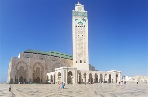 The Hasan Ii Mosque In Casablanca Morocco Travel