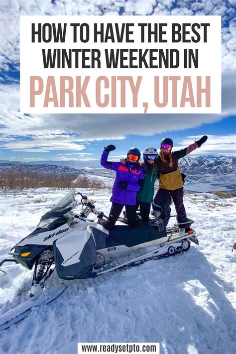 The Best Things To Do In Park City Utah In Winter Park City Utah