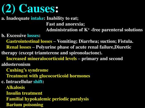 Ppt Chapter42 Potassium Disorders Powerpoint Presentation Free