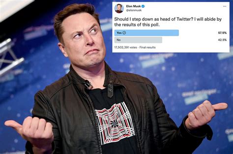 Elon Musk To Step Down As Twitter Ceo After Losing Self Initiated Poll