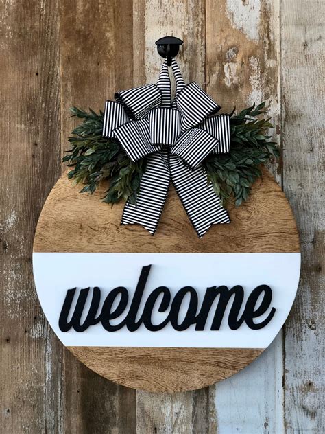 20 Hanging Welcome Sign For Front Door