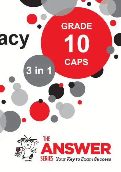 The Answer Series Grade 10 Maths Literacy 3in1 Caps Study Guide The