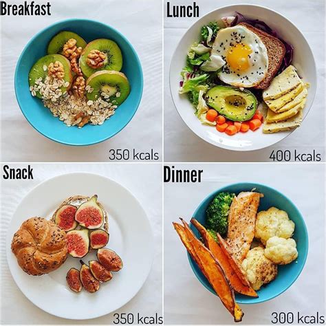 Wonder what 300 calories looks like? Here you have 4 light meals guys, totalising 1400 kcalories, for some may be enough to m… | No ...