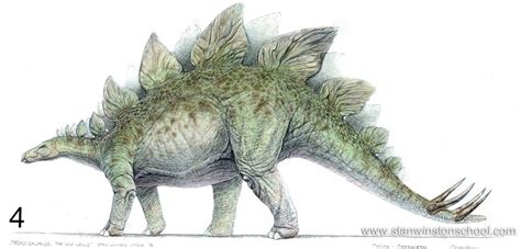 The Lost World Jp Concept Art Stegosaurus By
