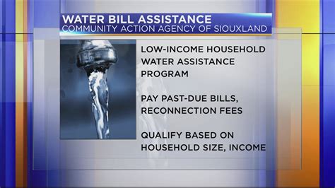 Water Bill Assistance Youtube