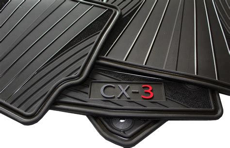 Buy Car Floor Mats For Mazda Cx3 Oem Genuine All Weather Rubber