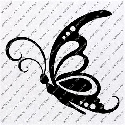 Butterfly Svg-Butterfly Svg File-Butterfly Design-Clipart-Butterfly-Bu - SOFVINTAJE