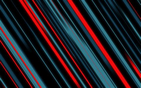 Download 3840x2400 Material Style Lines Red And Dark Abstract 4k