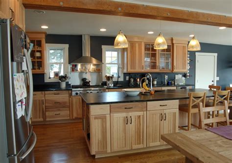 Warm Hickory Delight Farmhouse Kitchen New York By Ambassador Home Improvement