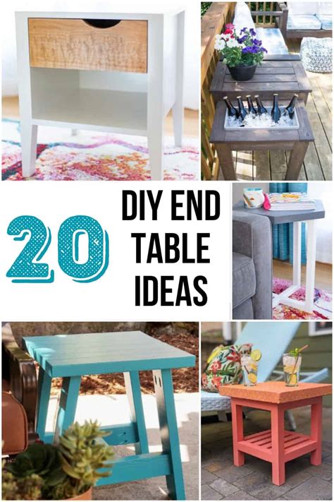 20 Amazing Diy End Table Plans And Projects The Handymans Daughter