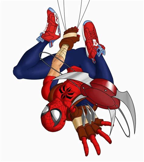 Mangaverse Spider Man Spiderman Superhero Design Superhero