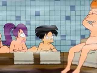Amy Wong Flashing Her Tits In The Sauna Futurama Hentai Animated