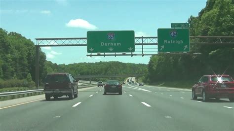North Carolina Interstate 85 North Mile Marker 160 To 180 Youtube