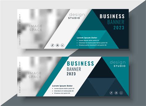 Corporate Business Banner With Text And Image Space Download Free