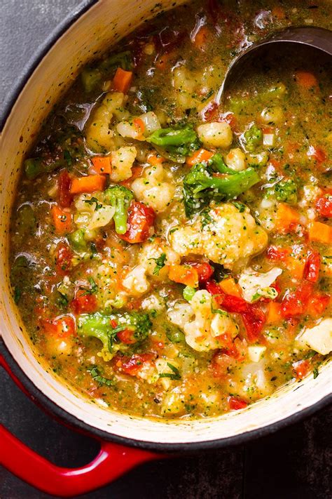 Broccoli Cauliflower Soup Recipe — Eatwell101