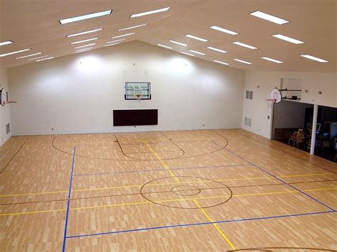 Indoor Home Gyms And Courts Athletic Surfaces Millz House