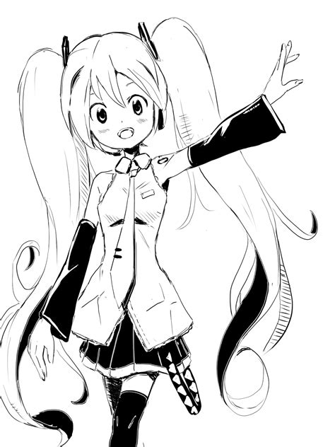 Hatsune Miku Vocaloid Image By Dtsangle 3806540 Zerochan Anime