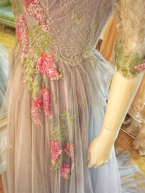 Wisteria Embroidered Wedding Dress Joanne Fleming Design Blog