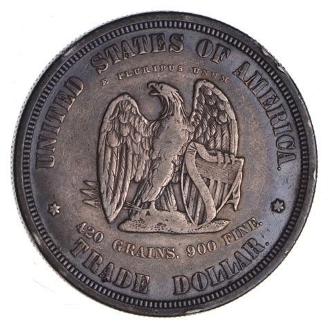 1873 Silver Trade Dollar J 1281 United States Mint Pattern
