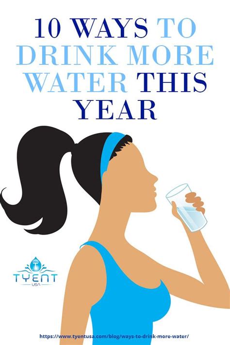10 Ways To Drink More Water This Year INFOGRAPHIC Drink More Water