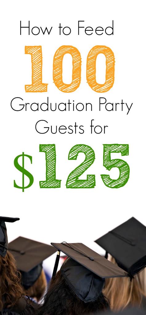 For more ideas and inspiration visit fun squared. Cheap Graduation Party Food Ideas (Menu for 100 ...