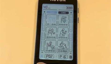 AUVON 4 Outputs TENS Unit EMS Muscle Stimulator Machine review - The