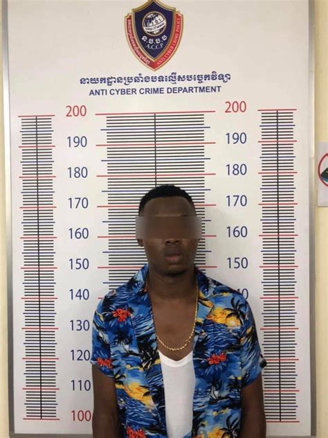 two nigerian men one woman arrested in cambodia for alleged online scam