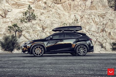 F sport parts are produced in conjunction with toyota racing development and included performance enhancements such as brake upgrades, stabilizer bars, lowering springs, bilstein shocks, f sport clutch, carbon fiber engine covers, and chassis braces.24 personalization parts included rear. Lexus NX goes aggressive with Vossen VFS-1 wheels ...