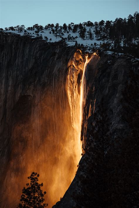 Yosemite Says Horsetail Fall Has ‘little To No Water Ahead Of Annual