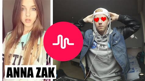 anna zak best of musical ly reaction 😵😍 youtube