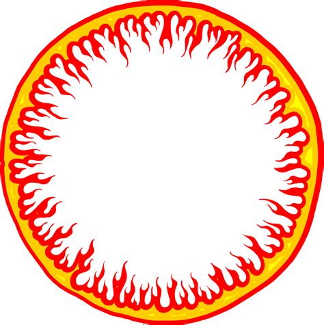Fire Frame Png Picture Png Mart