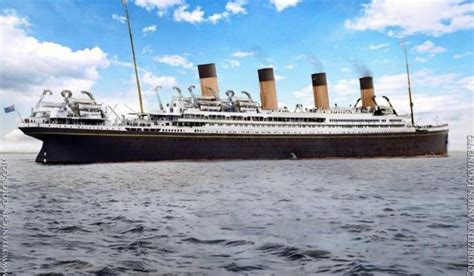 The RMS Britannic In Color Scrolller