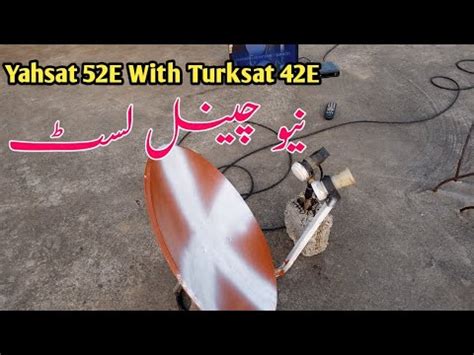 How To Set Turksat 42e Lnb Setting With Yahsat 52e And Full Channel